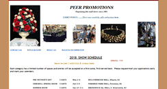 Desktop Screenshot of peerpromotions.com